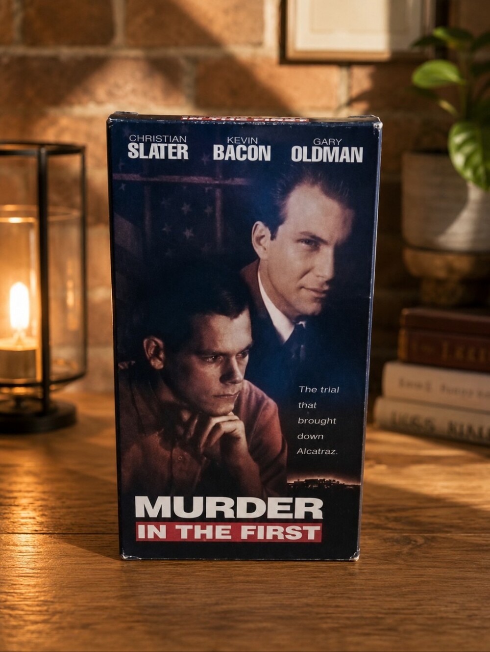 Murder in the first VHS videotape